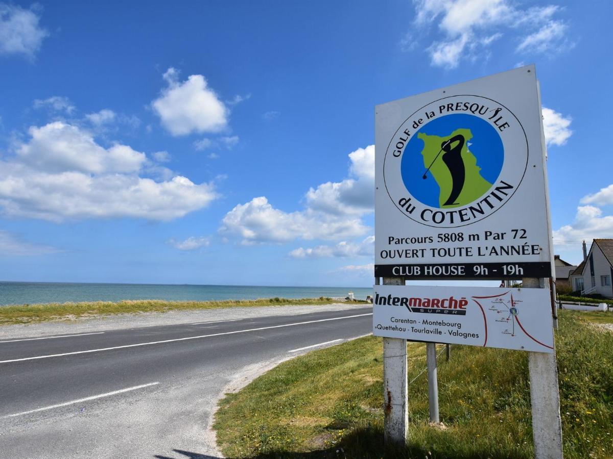 Superb Holiday Home Near The Beach Quineville Luaran gambar